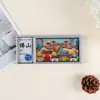 Ímãs de Geladeira de Resina Epóxi de Madeira Personalizados Criativos Magnéticos Culturais e Criativos DIY Populares Ingressos de Cidade Atrações Turísticas Lembranças