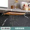 Armário de Parede de Cozinha Suporte Pendurado para Tampas de Panela Organizador Suporte de Armazenamento Multiuso Suporte de Armazenamento para Tábua de Corte Cabide Divisor de Armário