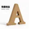 Enfeites de Letras Inglesas de Madeira Decoração Criativa para Casa Decorações de Ano Novo Decorações de Letras de Madeira