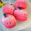 Llavero Colgante Serie Frutas y Verduras Limón Creativo Muñeco de Peluche Plátano Raíz de Loto Pequeña Fresa Adornos Colgantes para Bolsa