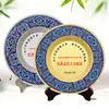 Fabricante de Pratos Comemorativos em Cloisonné Atacado Medalha Comemorativa de Aposentadoria Preço de Venda Direta Prato Comemorativo em Cloisonné Bonito