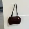 Bolsa de Bolos Simple de Gran Capacidad para Mujer 2026 Nueva de Moda Retro Bolso de Hombro Único Bolso Tote Simple para el Viaje Diario