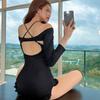 Traje de baño para mujer Celebridad de Internet Ajustado Sexy Estudiante Estilo Ins Chica de Corea del Sur Dividido