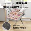 Cojín de seda de hielo de verano para silla, cojín fresco para oficina, cojín transpirable de verano para el trasero, cojín antideslizante para silla