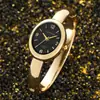 CANSNOW venta directa pulsera ovalada reloj de mujer, reloj de pulsera de cuarzo abierto simple, reloj de pulsera europeo y americano
