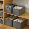 Caja de Almacenamiento de Ropa en Stock para Uso Doméstico, Caja de Almacenamiento para Armario, Organizador de Almacenamiento para Ropa y Pantalones, Caja de Almacenamiento Organizadora Tipo Cajón