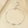 Bajo el Árbol Banyan Plata de Ley S925 Pulsera de Amor Mariposa Transfronteriza para Mujeres, Popular Estilo Ins Joyería de Regalo de Nicho