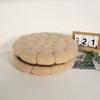 Almofada Simples Criativa de Biscoito Sanduíche Almofada Estilo Ins Almofada de Sofá de Escritório Almofada de Cintura para Sedentários Almofada de Cabeceira