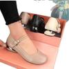 2025 Primavera Novos Sapatos Rasos de Boca Rasa Sapatos Femininos de Couro Macio com Fundo Macio Sapatos Femininos Bico Redondo Sapatos de Ervilhas Salto Baixo Sapatos Pequenos de Couro