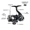 Daiw 23 Novo Modelo Tatula Spider Carretilha Pequena de Spinning Carretilha para Isca de Água Doce Carretilha de Pesca Carretilha para Robalo