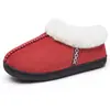Sapatos de Algodão Transfronteiriços Novos Sapatos Femininos Tendência de Moda Botins Femininos Forrados com Lã e Espessos Botas de Neve Quentes Botas de Algodão Femininas Atacado