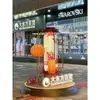 Nuevos Pabellones Rojos y Faroles de Estilo Chino para Iluminación y Decoración Comercial, Fábrica de Decoración del Festival de Primavera