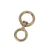 Suministro en stock hebilla universal giratoria cerradura giratoria anillo giratorio de nariz de toro engrosado hebilla giratoria grande venta al por mayor