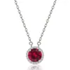 Collar Redondo de Cadena para Clavícula con Colgante Redondo de Plata de Ley S925 de Doce Piedras de Nacimiento Transfronterizo Europeo y Americano Estilo Simple de Amazon