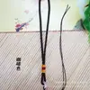 Anillo de goma anillo de jade sintético mango pieza de juego cuerda colgante de llave accesorios para colgar en bolsa cabeza colgante para coche cuerda colgante joyería cuerda de mano perdida