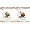 Decalques de Janela Estáticos de Carnaval Noturno de Boneco de Neve de Natal, Sem Cola, Sem Resíduos, Removíveis, para Decorações de Natal em Casa e na Loja