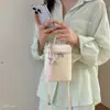 Bolso de moda para mujer 2026, elegante y único, bolso tipo cubo versátil, estilo coreano, de hombro, bolso de mano, bandolera, casual
