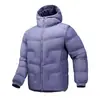 Jaqueta Masculina Nova de Algodão para o Inverno com Forro de Lã e Acolchoamento Espesso de Algodão Roupa Externa Casaco de Algodão Quente com Capuz Algodão Estilo Kele