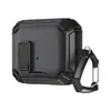 Funda Protectora Anti-Caídas para Auriculares Bluetooth Samsung Galaxy Buds3/3Pro con Hebilla de Cierre y Soporte Magnético