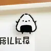 Clip de PP para comida de hamburguesa de dibujos animados, clip acrílico, alto valor estético, clip de etiqueta para estudiantes estilo ins, regalo para niños, decoración de premio