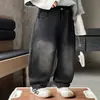 Jeans Rectos de Otoño para Niños 2026 Nuevo Estilo Pantalones Largos Geniales para Niños Pequeños Pantalones Versátiles de Primavera y Otoño para Niños