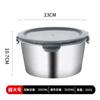 Caja de Almacenamiento para Refrigerador y Congelador, Lonchera Sellada, Caja de Conservación de Acero Inoxidable 316, Lonchera 304, Juego de Loncheras de Gran Capacidad