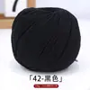 Fio de Algodão Oco para Quatro Estações 2mm Algodão Linho Tricô Manual DIY Chapéu Bolsa Crochê Capa de Copo Fio Redondo Coreano