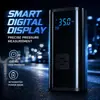 Bomba de Aire Eléctrica Portátil para Coche con Pantalla Digital, Inflador Inteligente para Neumáticos de Coche, Bomba de Aire Eléctrica