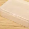 Caja de Plástico PP de Calidad Spot del Fabricante Rectangular Transparente Pequeña Caja de Embalaje Exhibición Papelería Caja de Almacenamiento para Equipo de Pesca