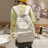 Mochila Escolar de Aspecto Elegante, Casual para Estudiante de Secundaria, Mochila de Gran Capacidad para Mujer, Estilo Universitario, Moderna y Versátil, Mochila para Estudiante Universitario