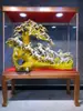 Fábrica de Esculturas em Madeira Esculturas em Raiz Ornamentos Estátua de Guanyin Maitreya Grande Guan Gong Dragão e Fênix de Ébano Figuras de Tuia de Taihang Artesanato para Sala de Estar