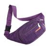 Bolsa de Cintura em Lona Multifuncional para Ciclismo Bolsa para Celular Bolsa Transversal Masculina Leve Transfronteiriça Bolsa Masculina para Exterior Tendência Bolsa de Peito Esportiva