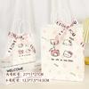 Bolsa de regalo de gato kt de dibujos animados estilo ins alto valor de color gran capacidad bolsa de regalo de cumpleaños bolsa de almacenamiento bolsa de papel simple