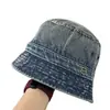 Sombrero de Pescador de Ala Ancha Estilo Vintage, Algodón Lavado Retro Coreano, Sombrero de Cubo Simple Casual Versátil para Cubrir el Rostro para Primavera y Verano, Unisex Moderno