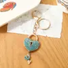 Nuevo Colgante Llavero Forma de Corazón Estilo Coreano, Llavero Creativo Personalizado de Candado Forma de Corazón, Decoración de Bolso Regalo