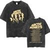 Camiseta Gráfica Retro Rock Arctic Monkeys Álbum de Música para Hombre