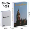 Libro falso plegable simple moderno libro de simulación decoración de libro revista inglesa libro decorativo decoración suave accesorio de fotografía modelo de libro