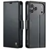 Adecuado para iPhone 17 Funda Antirrobo para Teléfono Móvil Samsung S24 Funda de Cuero Magnética para Teléfono Móvil Apple 15 Funda Protectora Tipo Flip