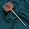 Estilo Nuevo Chino Metal Espada Pasador Oro Diy Hecho a Mano Cuerpo de Pasador de Espada Colgante de Borla Pasador Hanfu Cuerpo