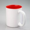 Taza de Color Interior para Sublimación de 11 oz, Suministro Transfronterizo del Fabricante, Transferencia de Calor, Taza Cerámica para Sublimación, Taza Revestida