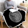 Cross-border especial 3D variedade magic blanket wearable cloak lazy blanket double-layer blanket Vikings series order pelo menos uma peça