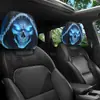 Comercio Exterior de Amazon Halloween Horror Poliéster Funda para Reposacabezas de Coche Resistente a Manchas Resistente al Desgaste Hecho a Medida Envío Directo