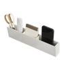 Cesta colgante para puerta de armario de cocina, bolsa de basura interior, estante de almacenamiento sin conservación, caja de almacenamiento para colgar en la pared del armario