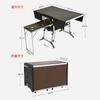 Cozinha Móvel Outdoor Bulin Fogão Portátil Estilo Camping Utensílios de Cozinha Outdoor Estilo Camping Suprimentos Equipamento para Tour Autodirigido de Carro