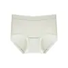 50 Piezas de Ropa Interior de Modal para Niñas con Refuerzo de Seda Antibacteriano, Transpirable, Cintura Media-Alta, Diseño de Camelia, Calzones Lisos para Niñas