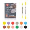 Marcador Acrílico Amazon Popular Americano Pluma de Acuarela Pluma de Pintura para Niños Pluma de Arte para Pintar Piedras