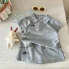 Conjunto de Verão para Meninas Tongxingyuan 2026 Novo Estiloso Versão Coreana Moda Casual para Bebê Conjunto de Duas Peças Tendência