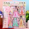 Princesa Congelada Sofía Dibujos Animados Infantiles Tridimensional Vestir Doble Capa Flor de Perlas Borla Colgante Bolsita Antigua de Niña Pasta