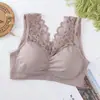Renda Xin de Maple Renda Mais Vendida Linda Costas Top Tubo Tomara-que-caia Feminino Sem Costura Sem Fio Sutiã Anti-Exposição Roupa Íntima Menina