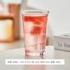 Simples estilo curling boca café café café café latte de alta aparência de alta aparência copo de bebida fria copo de suco copo copo